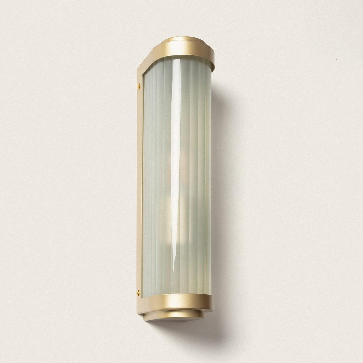 Aplique de Pared Exterior Cristal y Material Peridot