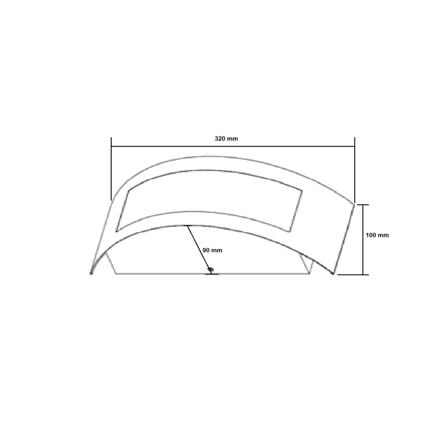 Aplique de Pared Exterior de Acero Inoxidable Girig