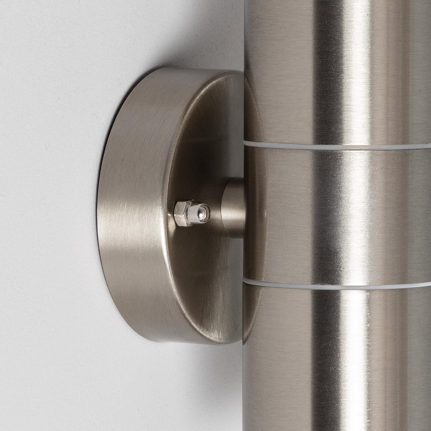 Aplique de Pared Exterior Acero Inoxidable Iluminación Doble Cara Satin
