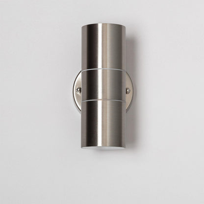 Aplique de Pared Exterior Acero Inoxidable Iluminación Doble Cara Satin