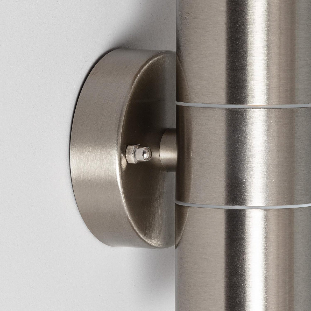 Aplique de Pared Exterior Acero Inoxidable Iluminación Doble Cara Satin