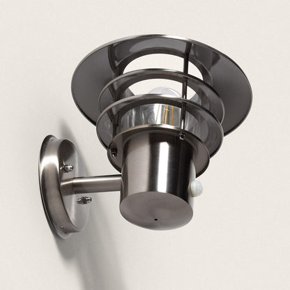 Aplique de Pared Exterior de Acero Inoxidable Stage con sensor PIR