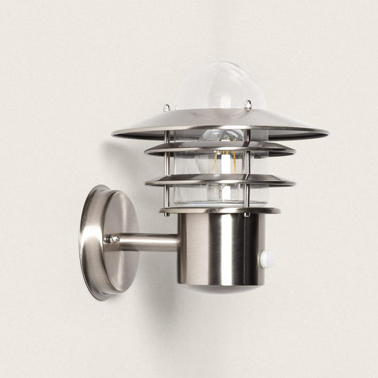 Aplique de Pared Exterior de Acero Inoxidable Stage con sensor PIR