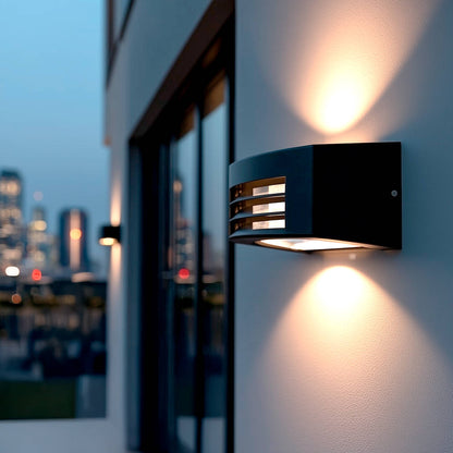 Aplique de Pared Exterior de Aluminio Riva