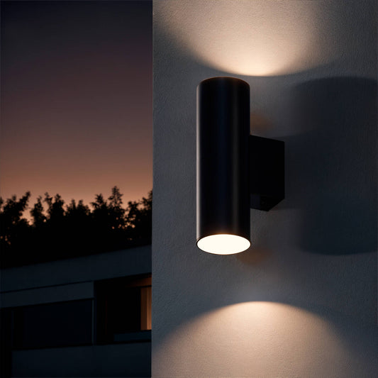 Aplique de Pared Exterior Doble Cara Metal Pimlico Antracita
