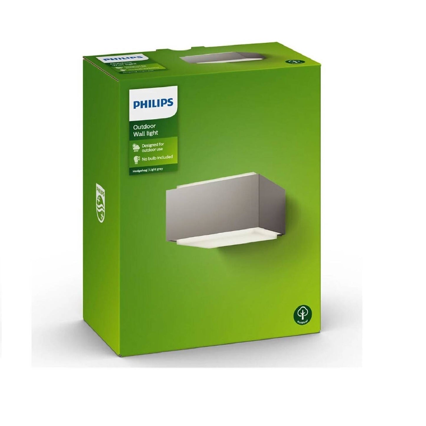 Aplique de Pared Exterior Doble Iluminación PHILIPS Hedgehog