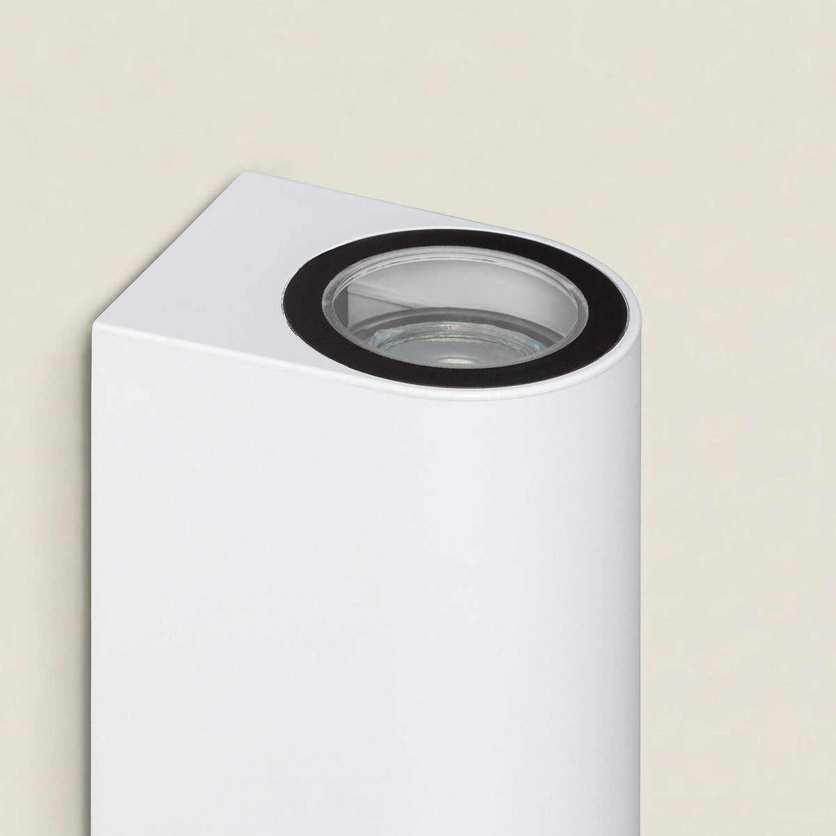 Aplique de Pared Exterior Iluminación Doble Cara Gala Blanco