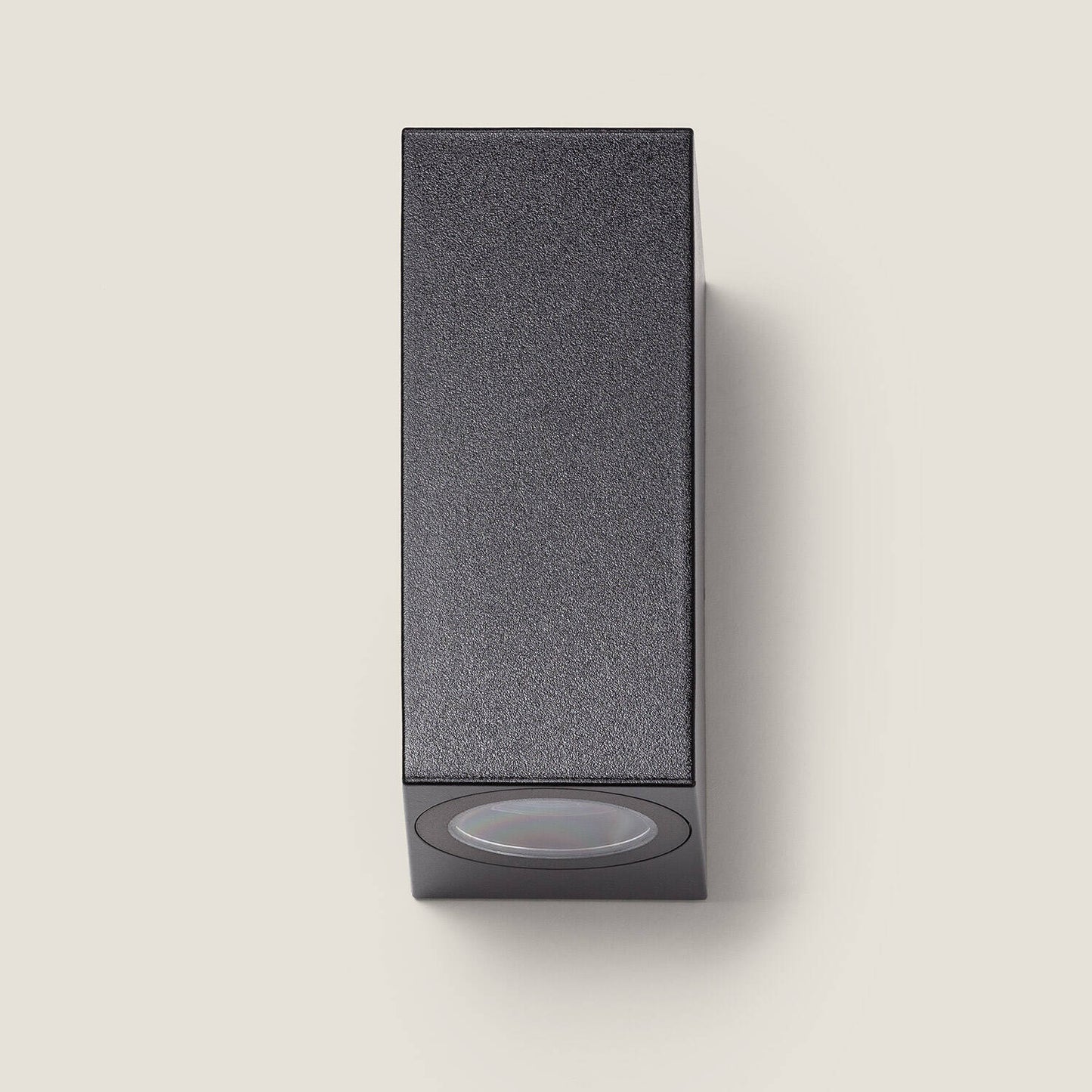 Aplique de Pared Exterior Iluminación Doble Cara Miseno Negro