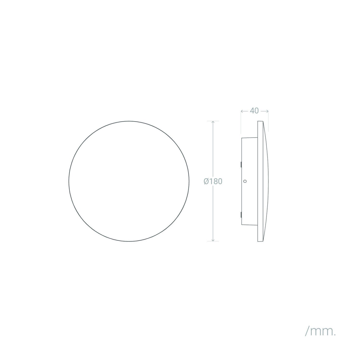 Aplique de Pared Exterior LED 10W Aluminio CCT Seleccionable Blekkom S