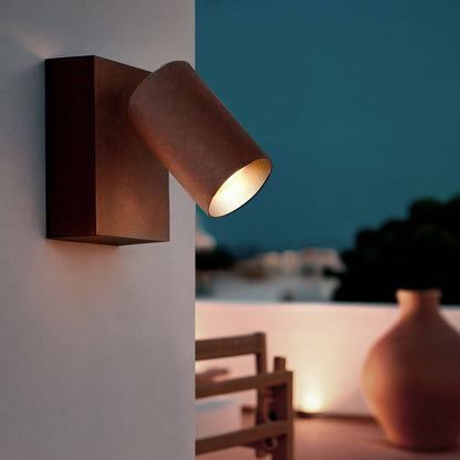 Aplique de Pared Exterior LED 10W Aluminio CCT Seleccionable Kuriya