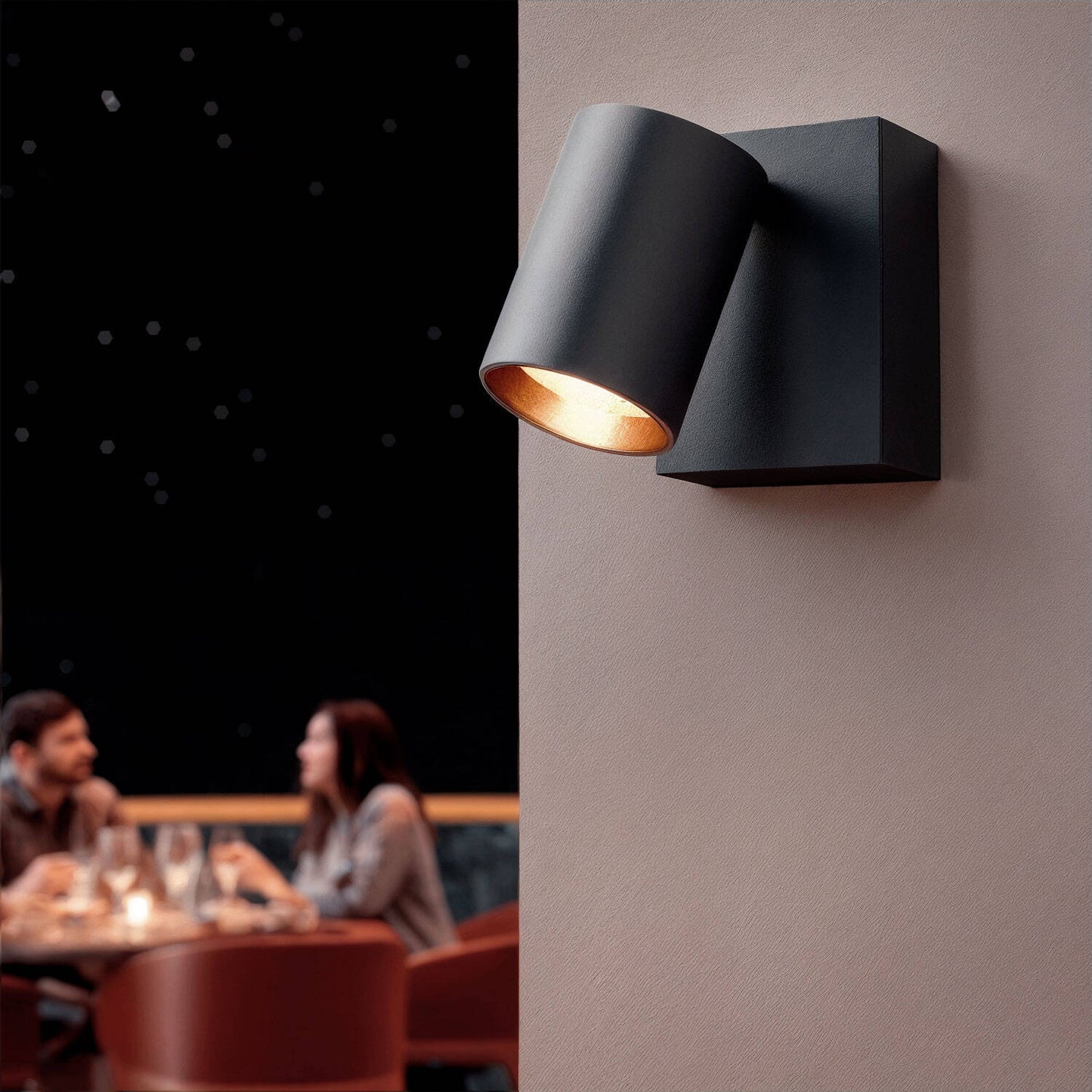 Aplique de Pared Exterior LED 10W Aluminio CCT Seleccionable Kuriya