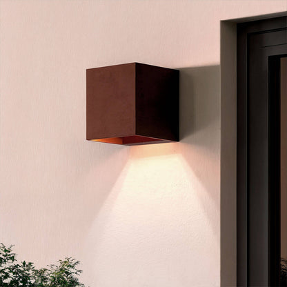 Aplique de Pared Exterior LED 10W Aluminio CCT Seleccionable Denny