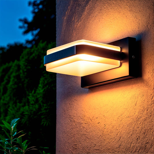Aplique de Pared Exterior LED 10W Aluminio Duhun