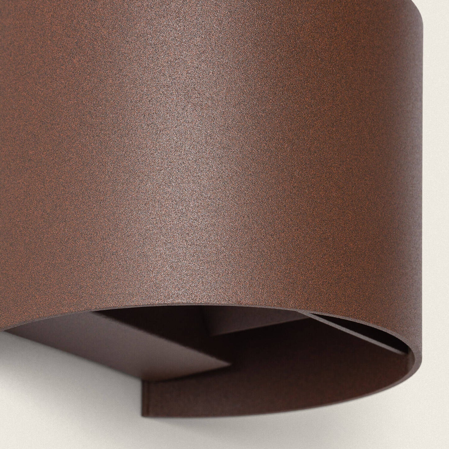 Aplique de Pared Exterior LED 10W Aluminio Iluminación Doble Cara CCT Seleccionable Denny Round