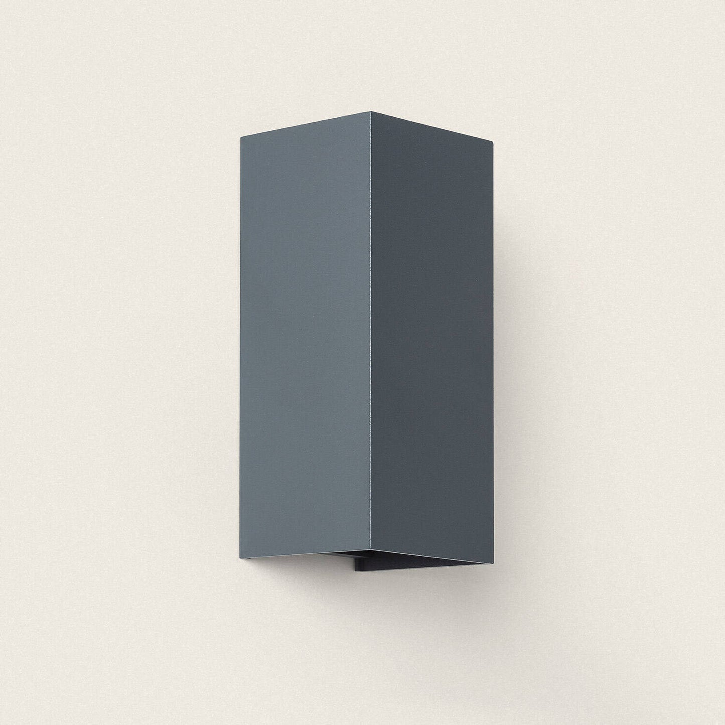 Aplique de Pared Exterior LED 10W Aluminio Iluminación Doble Cara CCT Seleccionable Denny Square Large