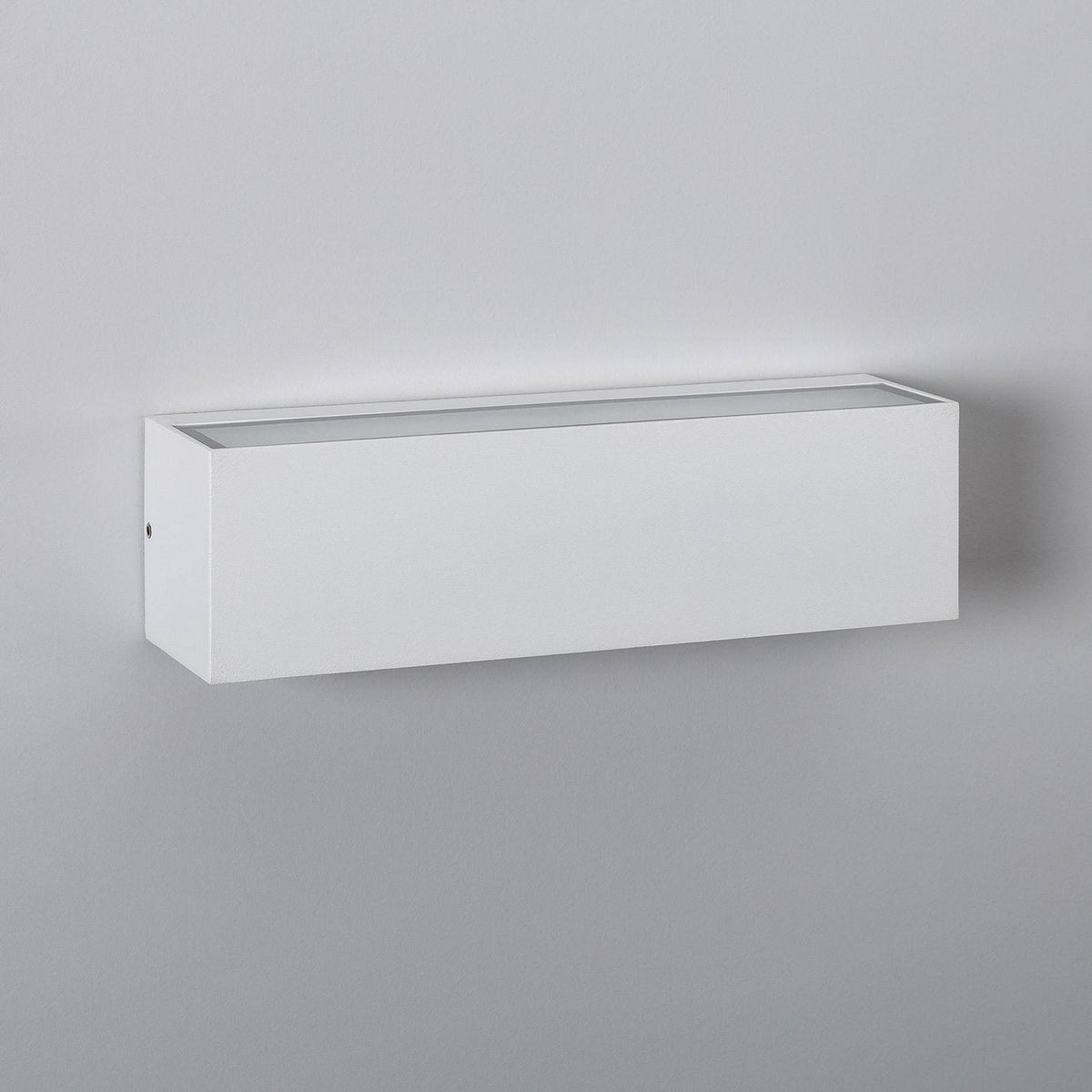 Aplique de Pared Exterior LED 10W Aluminio Iluminación Doble Cara Rectangular Blanco Lena