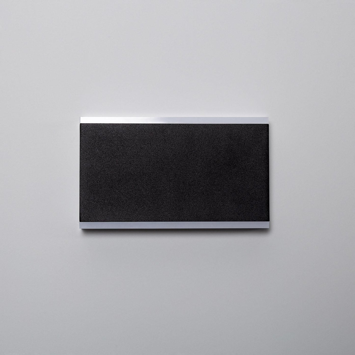 Aplique de Pared Exterior LED 10W Aluminio Iluminación Doble Cara Rectangular Negro Hera
