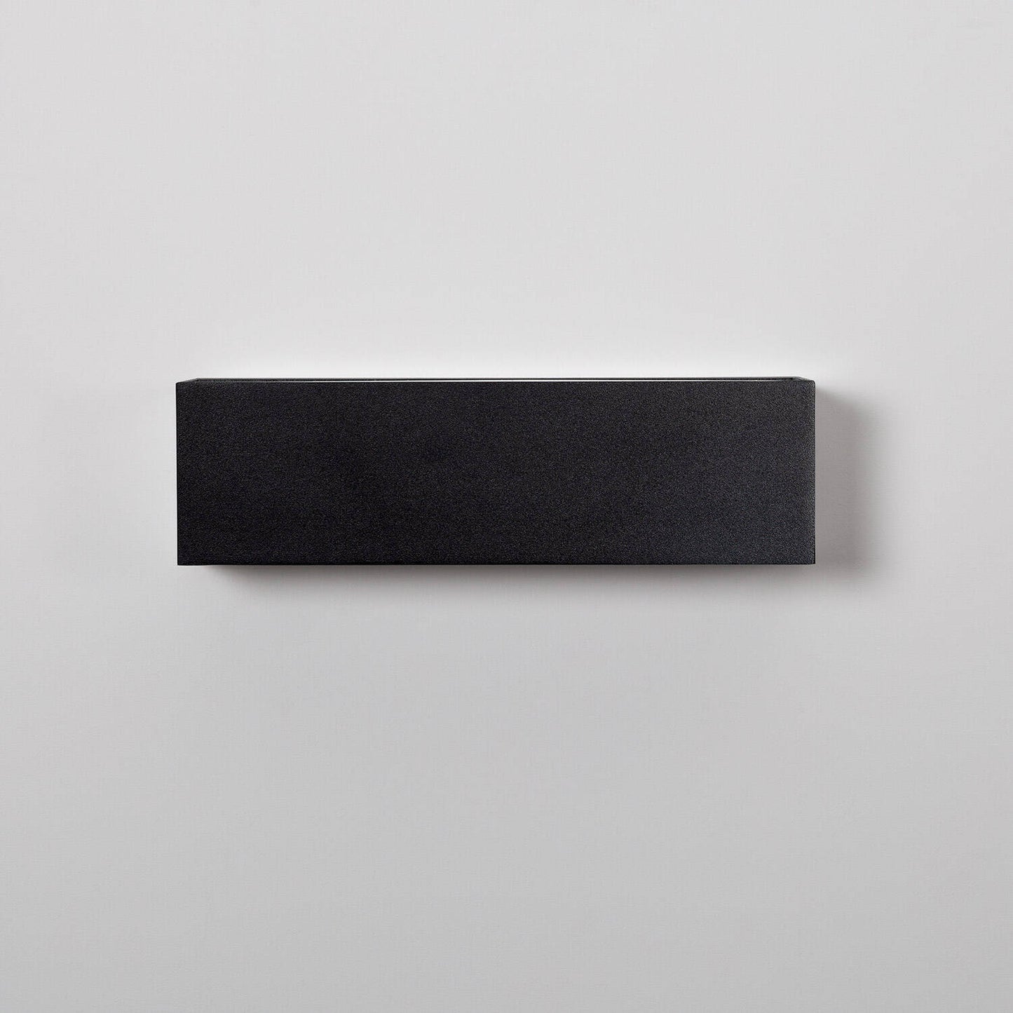 Aplique de Pared Exterior LED 10W Aluminio Iluminación Doble Cara Rectangular Negro Galeo