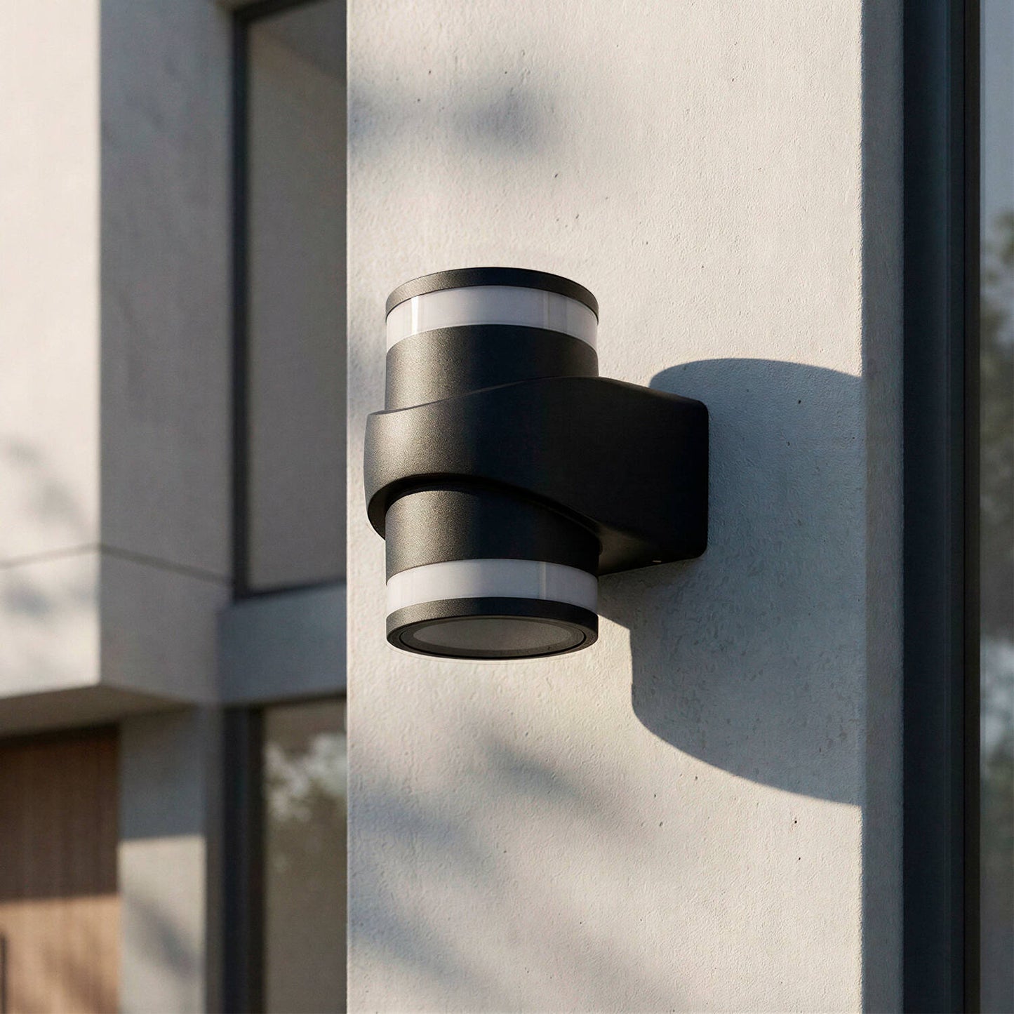 Aplique de Pared Exterior LED 10W Aluminio Superficie Neky Duo