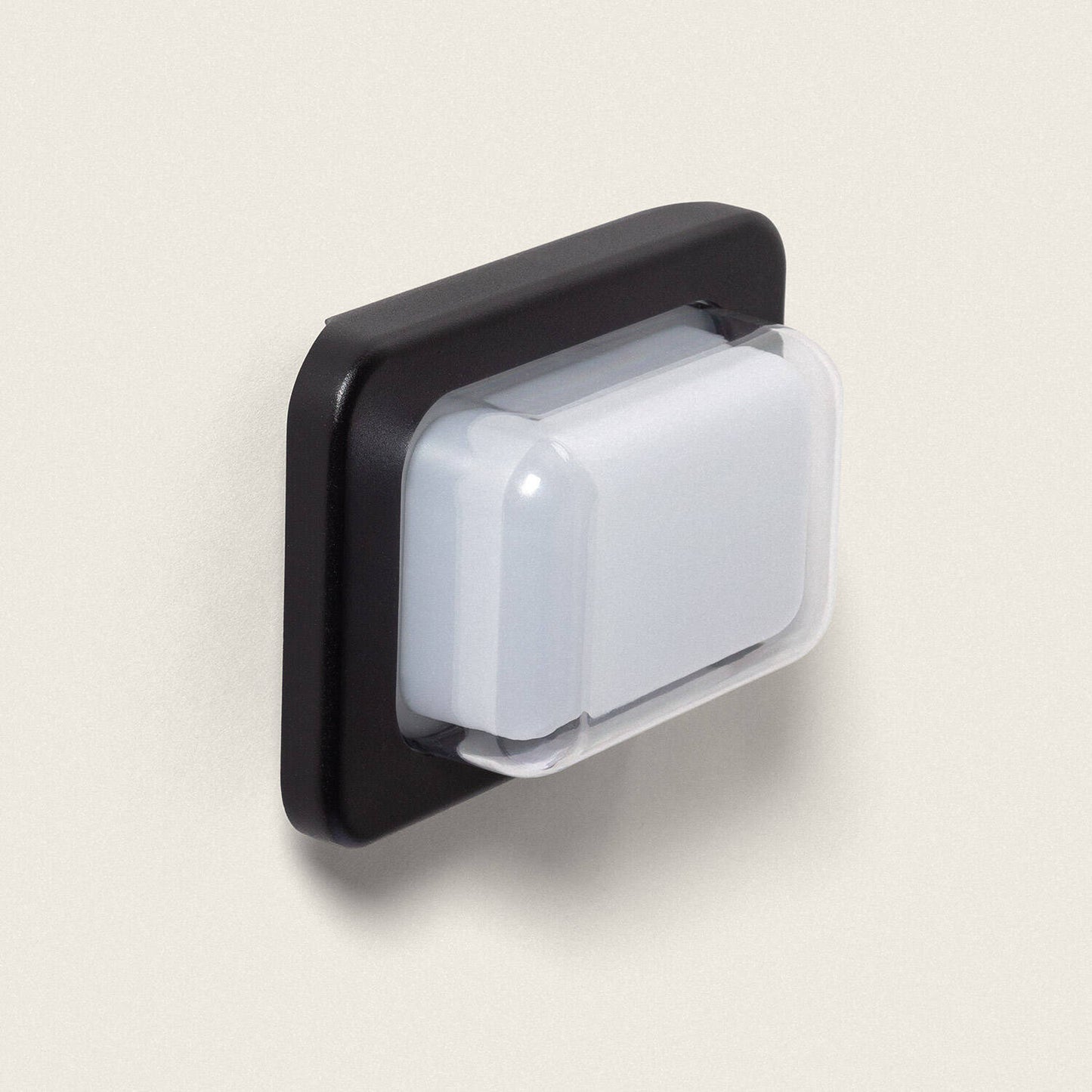 Aplique de Pared Exterior LED 10W Iluminación Rectangular Aluminio Negro Gulpos