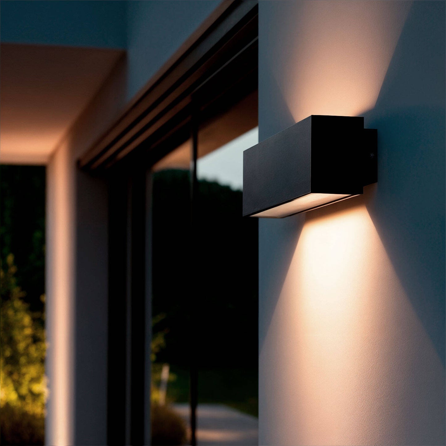 Aplique de Pared Exterior LED 11W Aluminio Iluminación Doble Cara Carinae