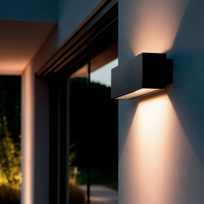 Aplique de Pared Exterior LED 11W Aluminio Iluminación Doble Cara Carinae