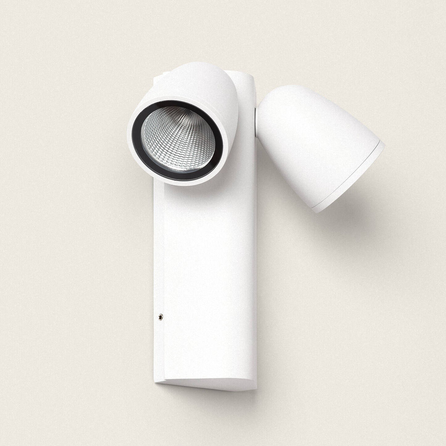 Aplique de Pared Exterior LED 12W Aluminio Abel Dos Focos