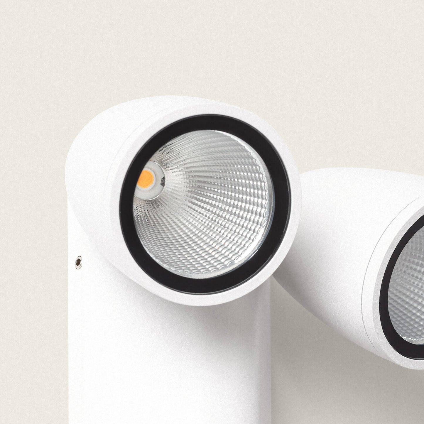Aplique de Pared Exterior LED 12W Aluminio Abel Dos Focos