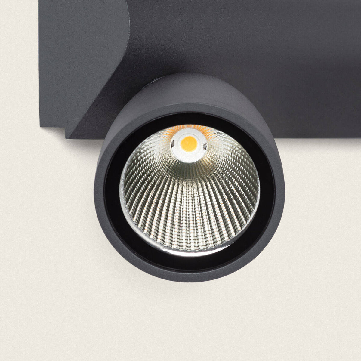 Aplique de Pared Exterior LED 12W Aluminio Abel Large Dos Focos