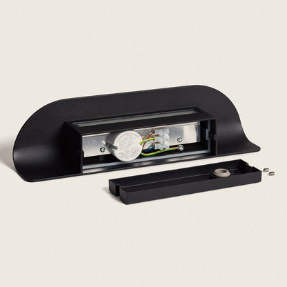 Aplique de Pared Exterior LED 12W Aluminio Agerato
