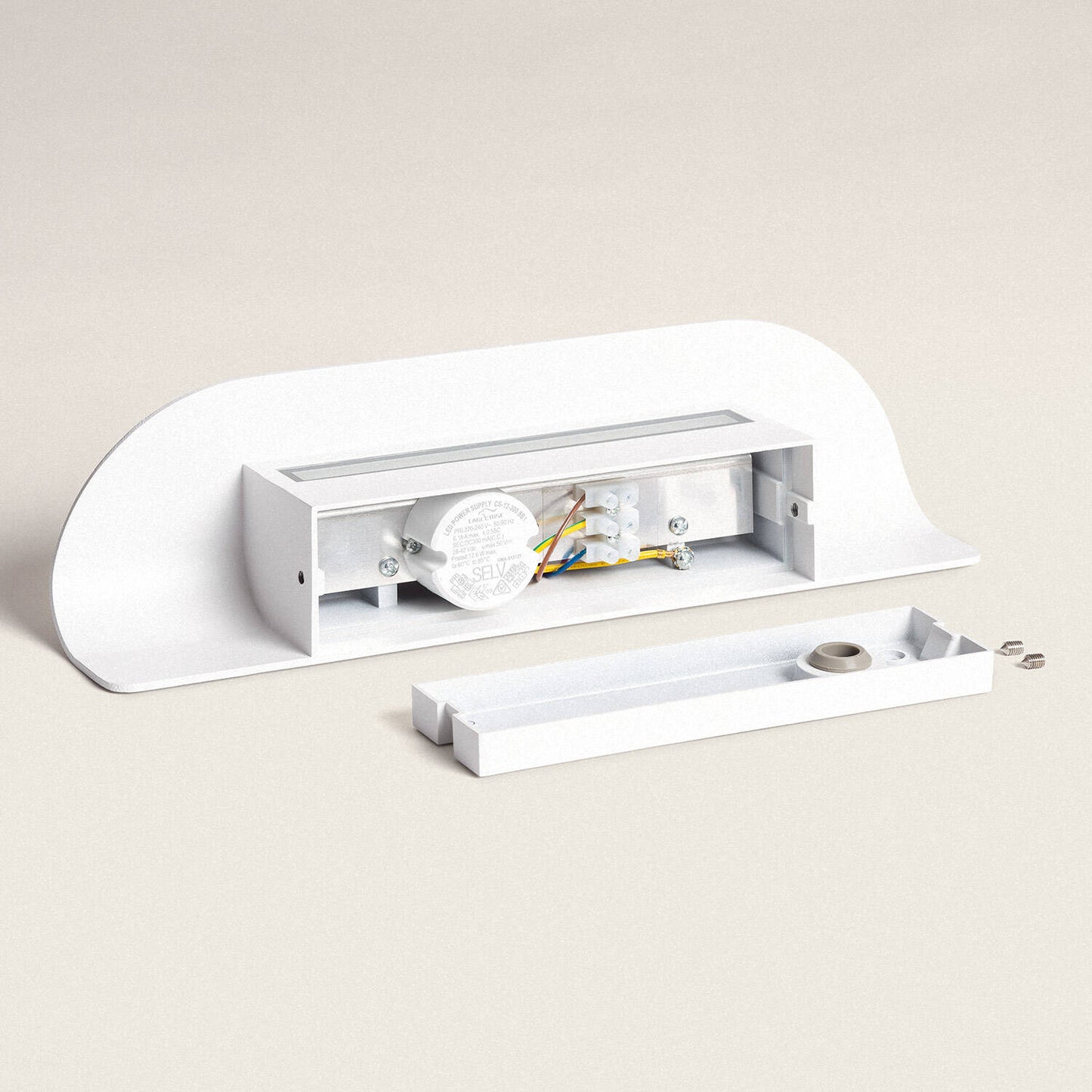Aplique de Pared Exterior LED 12W Aluminio Agerato