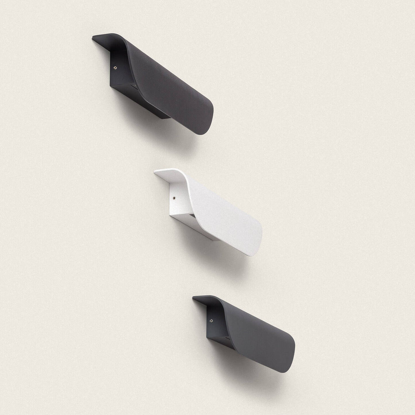 Aplique de Pared Exterior LED 12W Aluminio Agerato