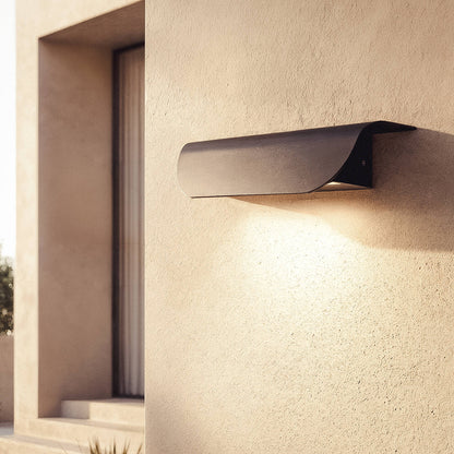 Aplique de Pared Exterior LED 12W Aluminio Agerato