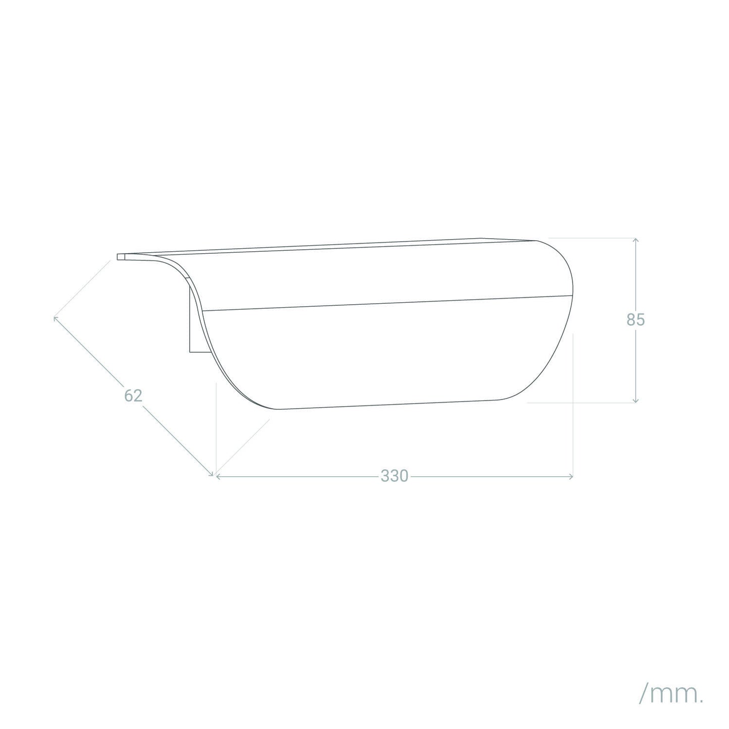 Aplique de Pared Exterior LED 12W Aluminio Agerato