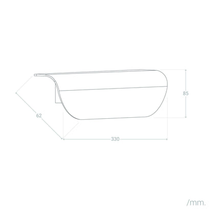 Aplique de Pared Exterior LED 12W Aluminio Agerato