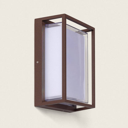 Aplique de Pared Exterior LED 12W Aluminio CCT Seleccionable Doble Difusor Arelien Large II