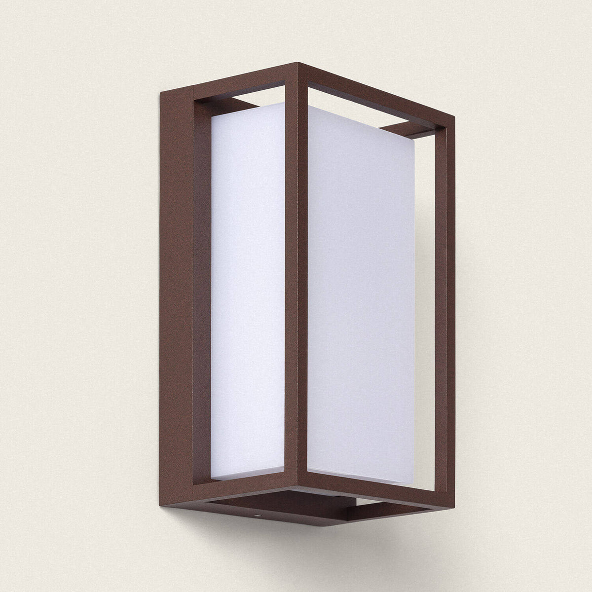 Aplique de Pared Exterior LED 12W Aluminio CCT Seleccionable Doble Difusor Arelien Large II
