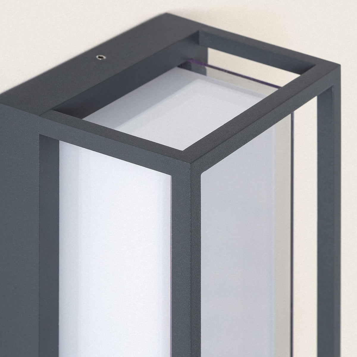 Aplique de Pared Exterior LED 12W Aluminio CCT Seleccionable Doble Difusor Arelien Large II