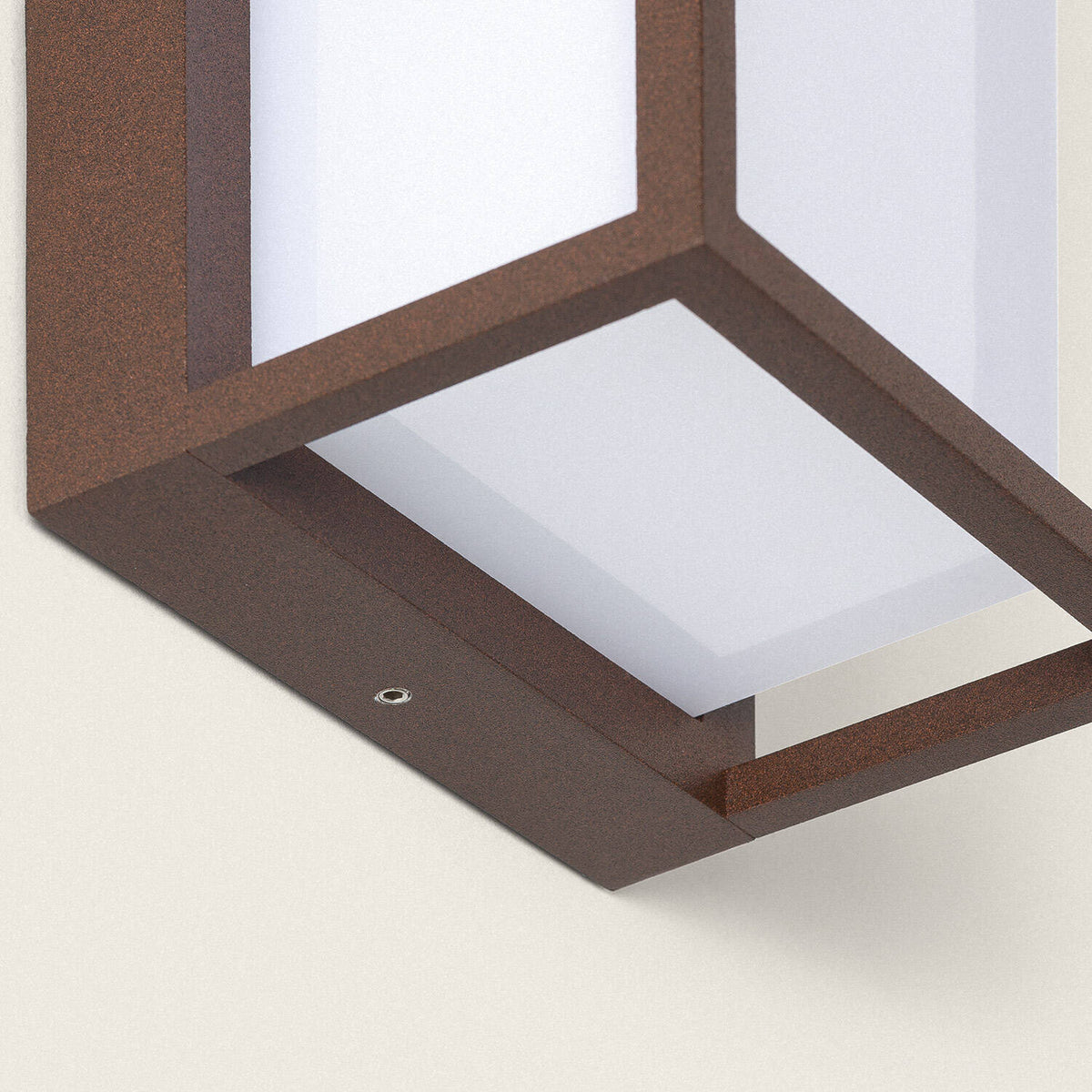 Aplique de Pared Exterior LED 12W Aluminio CCT Seleccionable Doble Difusor Arelien Large II