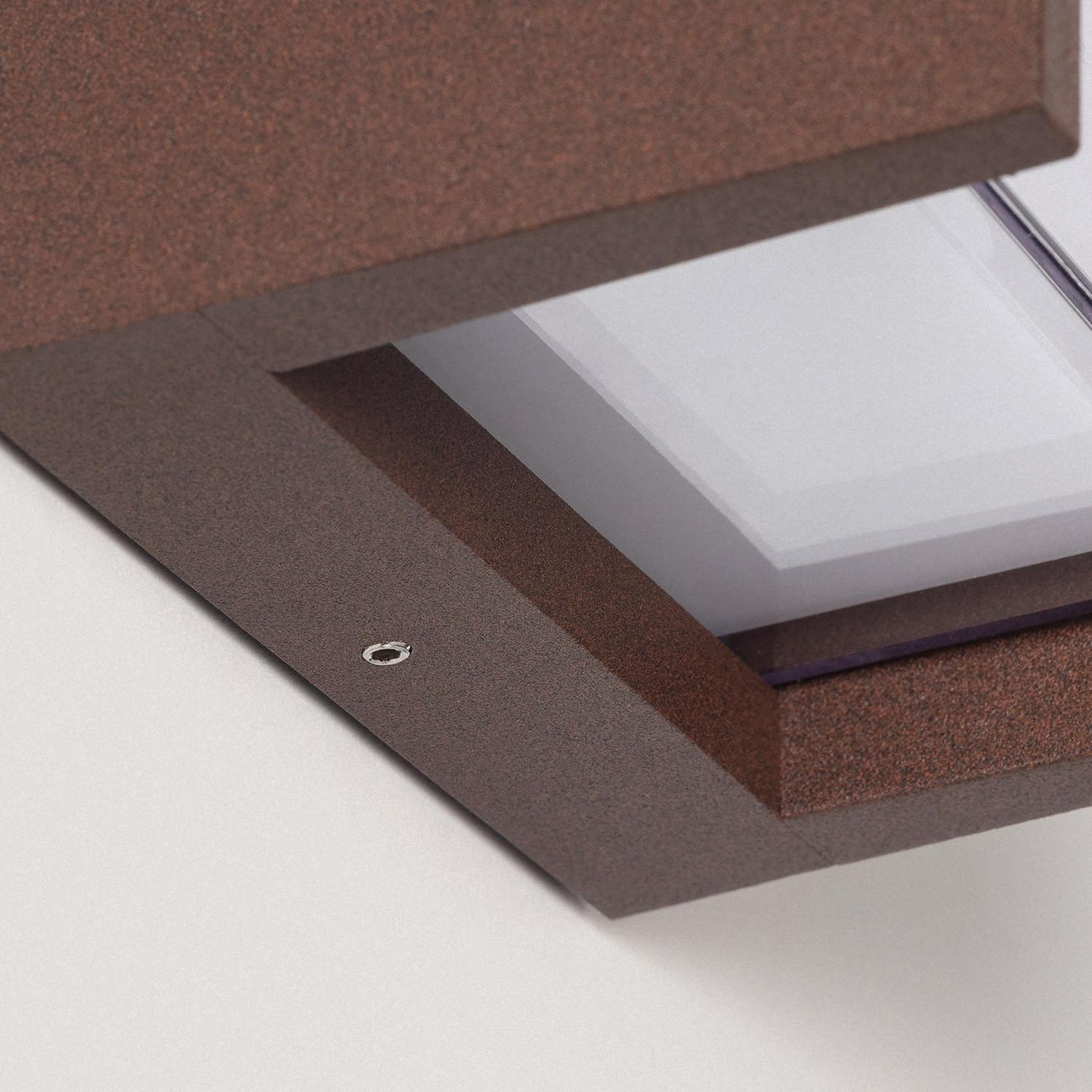 Aplique de Pared Exterior LED 12W Aluminio CCT Seleccionable Doble Difusor Lysandra