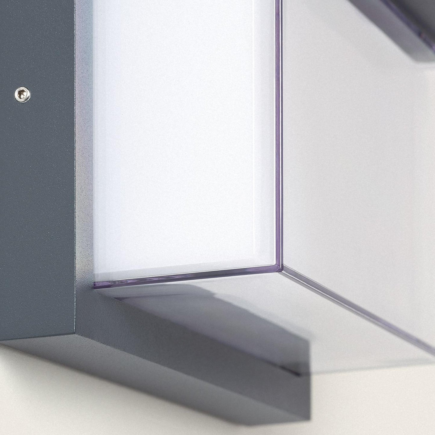 Aplique de Pared Exterior LED 12W Aluminio CCT Seleccionable Doble Difusor Arelien Oscilum