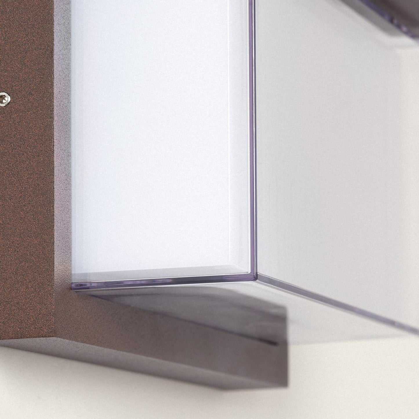 Aplique de Pared Exterior LED 12W Aluminio CCT Seleccionable Doble Difusor Arelien Oscilum