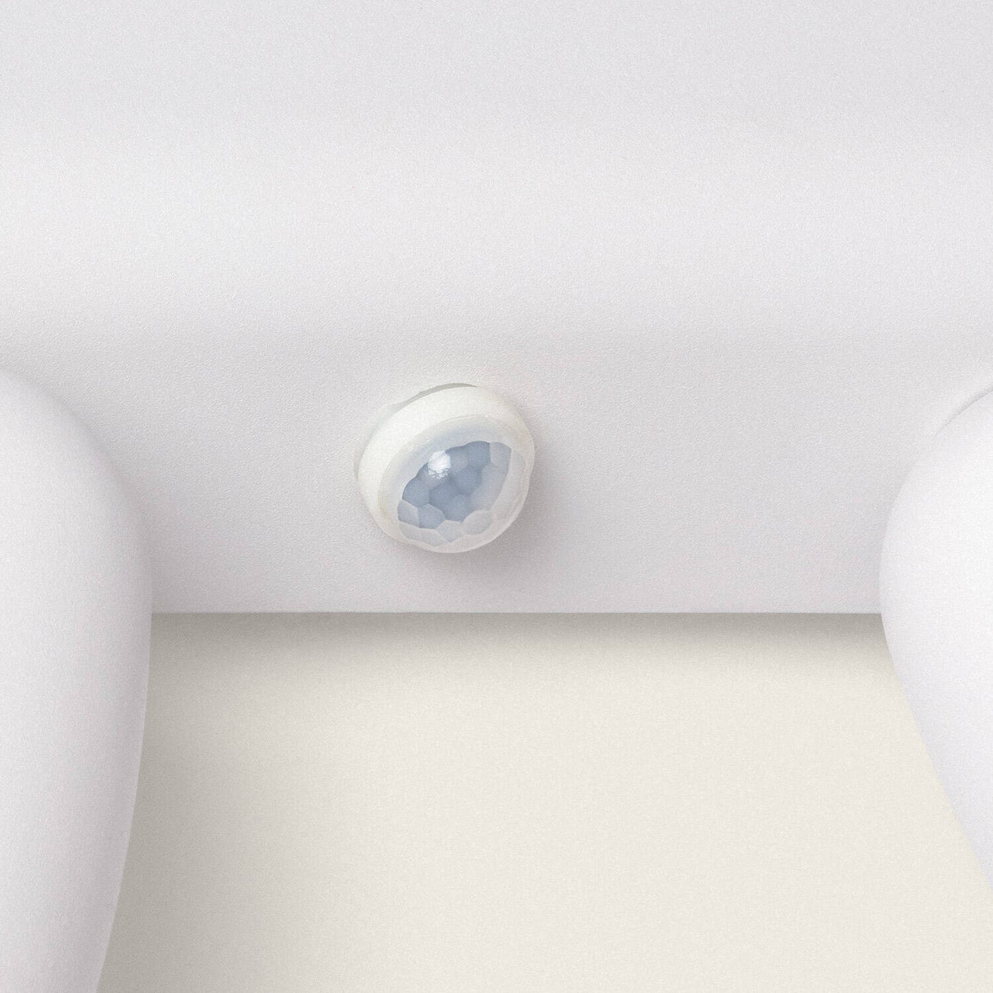 Aplique de Pared Exterior LED 12W Aluminio Con Detector de Movimiento PIR Abel Large Dos Focos