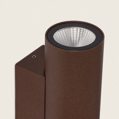 Aplique de Pared Exterior LED 12W Aluminio Iluminación Doble Cara CCT Seleccionable Satna