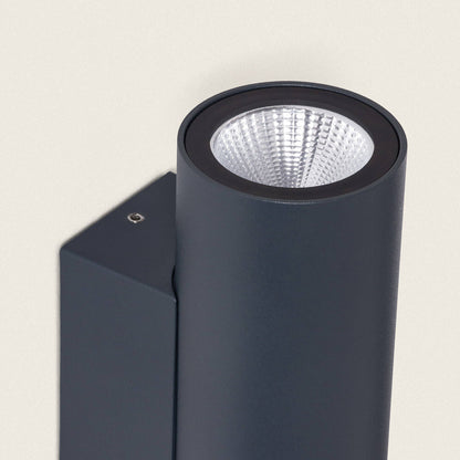 Aplique de Pared Exterior LED 12W Aluminio Iluminación Doble Cara CCT Seleccionable Satna