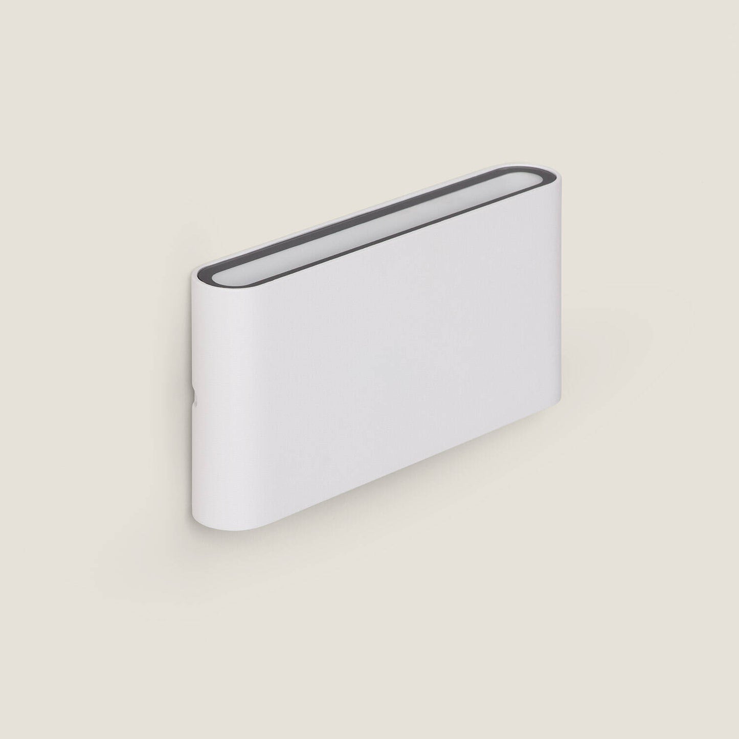 Aplique de Pared Exterior LED 12W Aluminio Rectangular Iluminación Doble Cara Luming