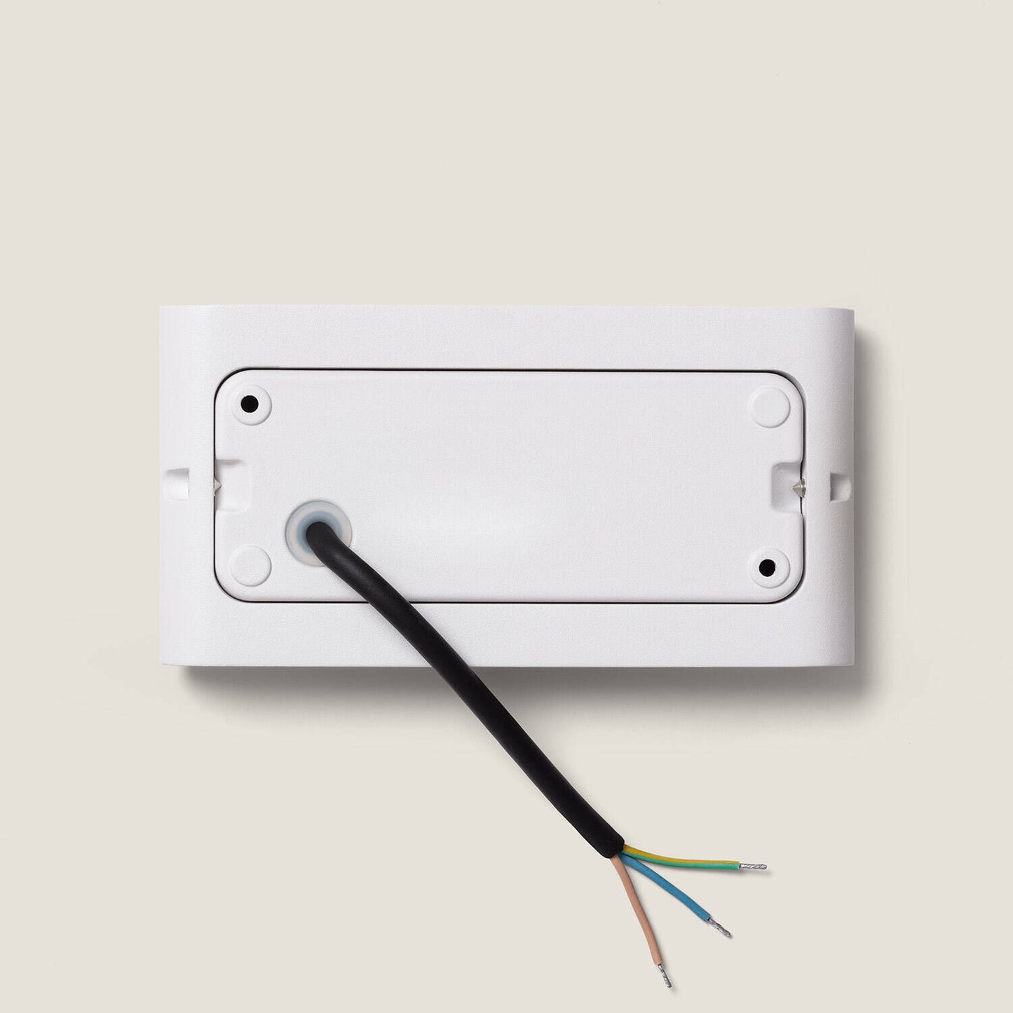 Aplique de Pared Exterior LED 12W Aluminio Rectangular Iluminación Doble Cara Luming