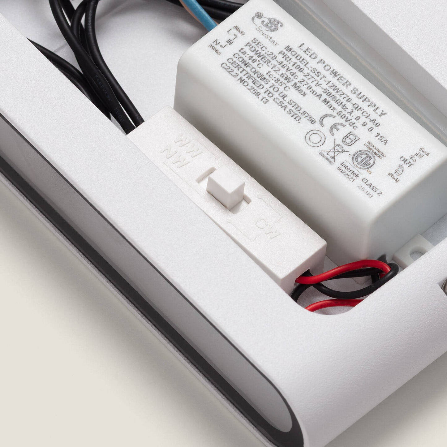 Aplique de Pared Exterior LED 12W Aluminio Rectangular Iluminación Doble Cara Luming