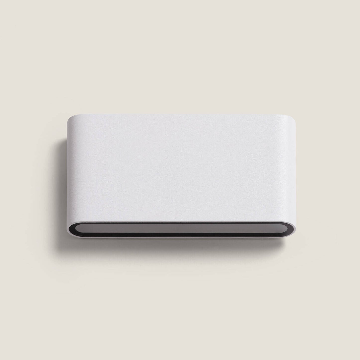 Aplique de Pared Exterior LED 12W Aluminio Rectangular Iluminación Doble Cara Luming