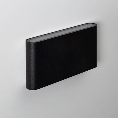 Aplique de Pared Exterior LED 12W CCT Iluminación Doble Cara Aluminio Rectangular Luming